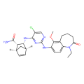 (1S,2S,3R,4R)-3-[[5-chloro-2-[(1-ethyl-6-methoxy-2-oxo-4,5-dihydro-3H-1-benzazepin-7-yl)amino]pyrimidin-4-yl]amino]bicyclo[2.2.1]hept-5-ene-2-carboxamide