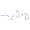 (2S)-5-(diaminomethylideneamino)-2-[[2-[(1S)-1-(1H-indole-3-carbonylamino)-3-methylbutyl]-1,3-oxazole-4-carbonyl]amino]pentanoic acid