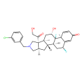(1S,2S,4R,8S,9S,11S,12R,13S,19S)-6-[(3-chlorophenyl)methyl]-12,19-difluoro-11-hydroxy-8-(2-hydroxyacetyl)-9,13-dimethyl-6-azapentacyclo[10.8.0.02,9.04,8.013,18]icosa-14,17-dien-16-one