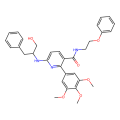 (S)-6-((1-hydroxy-3-phenylpropan-2-yl)amino)-N-(2-phenoxyethyl)-2-(3,4,5-trimethoxyphenyl)nicotinamide