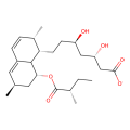 (3S,5R)-7-[(1S,2S,6R,8R)-2,6-dimethyl-8-{[(2S)-2-methylbutanoyl]oxy}-1,2,6,7,8,8a-hexahydronaphthalen-1-yl]-3,5-dihydroxyheptanoate