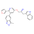 5-{5-[(2S)-2-amino-3-(1H-indol-3-yl)propoxy]-2-(furan-3-yl)pyridin-3-yl}-3-methyl-2H-indazole