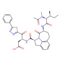 (3S)-3-[[(2S,11S)-11-[[(2S,3S)-2-[acetyl(methyl)amino]-3-methylpentanoyl]amino]-12-oxo-1-azatricyclo[6.4.1.04,13]trideca-4,6,8(13)-triene-2-carbonyl]amino]-4-oxo-4-(5-phenyl-1,3,4-oxadiazol-2-yl)butanoic acid