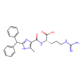 (2S)-2-[(2-benzhydryl-5-methyl-1H-imidazole-4-carbonyl)amino]-5-(diaminomethylideneamino)pentanoic acid