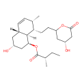 (1S,3R,4aR,7S,8S,8aS)-3-hydroxy-8-{2-[(4R)-4-hydroxy-6-oxooxan-2-yl]ethyl}-7-methyl-1,2,3,4,4a,7,8,8a-octahydronaphthalen-1-yl (2S)-2-methylbutanoate
