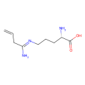 (2S)-2-amino-5-(1-aminobut-3-enylideneamino)pentanoic acid