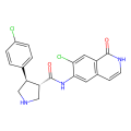 (3S,4R)-N-(7-chloro-1-oxo-1,2-dihydroisoquinolin-6-yl)-4-(4-chlorophenyl)pyrrolidine-3-carboxamide