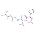 [(1S)-1-[[2-[[(2R)-2-[[(2R)-2-acetamido-2-cyclopentylacetyl]amino]-3-methylbutanoyl]amino]acetyl]amino]ethyl]boronic acid