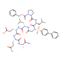 (4S)-5-[[(2S)-1-amino-1-oxopropan-2-yl]amino]-4-[[(2S)-4-carboxy-2-[[(2S)-4-methyl-2-[[2-[[(2S)-4-methyl-2-[[(2S)-1-phenylmethoxycarbonylpyrrolidine-2-carbonyl]amino]pentanoyl]-(4-phenylphenyl)sulfonylamino]acetyl]amino]pentanoyl]amino]butanoyl]amino]-5-o