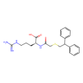 (2S)-5-(diaminomethylideneamino)-2-[[2-(2,2-diphenylethylsulfanyl)acetyl]amino]pentanoic acid