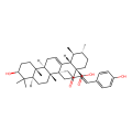 (1S,2R,4aS,6aR,6aR,6bR,8aR,10S,12aR,14bS)-10-hydroxy-6a-[(E)-4-(4-hydroxyphenyl)-2-oxobut-3-enyl]-1,2,6b,9,9,12a-hexamethyl-2,3,4,5,6,6a,7,8,8a,10,11,12,13,14b-tetradecahydro-1H-picene-4a-carboxylic acid