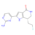 (7S)-2-(2-aminopyrimidin-4-yl)-7-(2-fluoroethyl)-1,5,6,7-tetrahydropyrrolo[3,2-c]pyridin-4-one