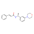 (S)-N-[1-(3-morpholin-4-yl-phenyl)-ethyl]-3-phenyl-acrylamide