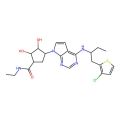 (1S,2R,3S)-4-[4-[1-(3-chlorothiophen-2-yl)butan-2-ylamino]pyrrolo[2,3-d]pyrimidin-7-yl]-N-ethyl-2,3-dihydroxycyclopentane-1-carboxamide