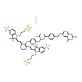 (2S)-2-[[4-[(2-amino-4-oxo-3H-pteridin-6-yl)methylamino]benzoyl]amino]-3-[4-[(6E)-2-[(E)-2-[3,3-dimethyl-5-sulfonato-1-(4-sulfonatobutyl)indol-1-ium-2-yl]ethenyl]-6-[2-[3,3-dimethyl-5-sulfonato-1-(4-sulfonatobutyl)indol-2-ylidene]ethylidene]cyclohexen-1-y