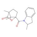 (1S,4S)-4,7,7-trimethyl-1-(2-methylindoline-1-carbonyl)-2-oxabicyclo[2.2.1]heptan-3-one