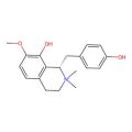 (1S)-1-[(4-hydroxyphenyl)methyl]-7-methoxy-2,2-dimethyl-3,4-dihydro-1H-isoquinolin-2-ium-8-ol
