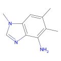 1,5,6-trimethyl-1H-1,3-benzimidazol-4-amine