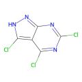 3,4,6-trichloro-1H-pyrazolo(3,4-d)pyrimidine