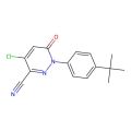 1-[4-(Tert-butyl)phenyl]-4-chloro-6-oxo-1,6-dihydro-3-pyridazinecarbonitrile