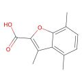 3,4,7-Trimethyl-1-benzofuran-2-carboxylic acid