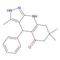 3,7,7-trimethyl-4-phenyl-1,4,6,7,8,9-hexahydro-5H-pyrazolo[3,4-b]quinolin-5-one