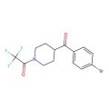 2,2,2-Trifluoro-1-(4-(4-bromobenzoyl)piperidin-1-yl)ethanone