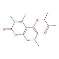 3,4,7-Trimethyl-5-(1-methyl-2-oxopropoxy)-2H-chromen-2-one