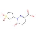 1,4,5,6-Tetrahydro-6-oxo-1-(tetrahydro-1,1-dioxido-3-thienyl)-3-pyridazinecarboxylic acid