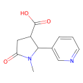 反-1-甲基-4-羧基-5-(3-吡啶基)-2-吡咯烷酮