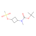 N-甲基-N-[(1r,3r)-3-(甲磺酰氧基)环丁基]氨基甲酸叔丁酯