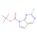 2-氯-7H-吡咯并[2,3-d]嘧啶-7-羧酸叔丁酯
