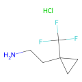 2-[1-(三氟甲基)环丙基]乙-1-胺盐酸盐
