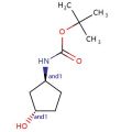 N-[反式-3-羟基环戊基]氨基甲酸叔丁酯