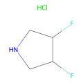 反式-3,4-二氟吡咯烷盐酸盐