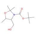 (4S,5S)-4-(羟甲基)-2,2,5-三甲基恶唑烷-3-甲酸叔丁酯
