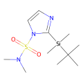 2-(叔丁基二甲基硅烷基)-N,N-二甲基-1H-咪唑-1-磺酰胺
