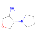 trans-4-(1-吡咯烷基)四氢-3-呋喃胺