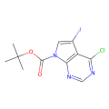 4-氯-5-碘-7H-吡咯并[2,3-d]嘧啶-7-羧酸叔丁酯