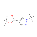 1-(叔丁基)-4-(4,4,5,5-四甲基-1,3,2-二氧硼杂环戊烷-2-基)吡唑