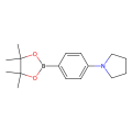 1-(4-(4,4,5,5-四甲基-1,3,2-二氧杂硼杂环戊烷-2-基)苯基)吡咯烷