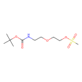 t-Boc-N-氨基-PEG2-MS