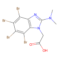 2-[4,5,6,7-tetrabromo-2-(dimethylamino)benzimidazol-1-yl]acetic acid