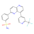 3-(8-(2-(Trifluoromethyl)pyridin-4-yl)-1,5-naphthyridin-2-yl)benzenesulfonamide