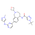 1-tert-butyl-N-[8-[2-[(1-methylpyrazol-4-yl)amino]pyrimidin-4-yl]-2-(oxetan-3-yl)-1,3,4,5-tetrahydro-2-benzazepin-5-yl]triazole-4-carboxamide