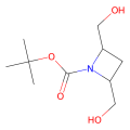 tert-butyl (2S,4S)-2,4-bis(hydroxymethyl)azetidine-1-carboxylate