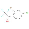 (1R)-1-(2-bromo-4-chlorophenyl)-2,2,2-trifluoroethan-1-ol