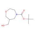 tert-butyl 6-(hydroxymethyl)-1,4-oxazepane-4-carboxylate