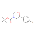 tert-butyl (2S)-2-(4-bromophenyl)morpholine-4-carboxylate