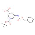 (3R,5S)-5-(benzyloxycarbonylamino)-1-tert-butoxycarbonyl-piperidine-3-carboxylic acid